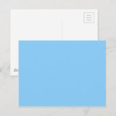 カラライトスカイブルー ポストカード (正面/裏面)