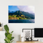 カララウコーストプリント ポスター (ホームオフィス)