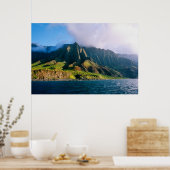 カララウコーストプリント ポスター (キッチン)