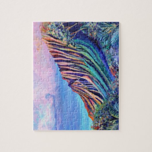 カララウバレーカウアイレインボーファンタジーパズル ジグソーパズル (縦)