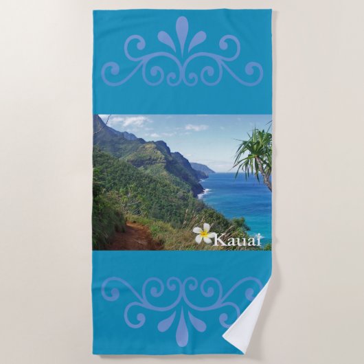 カララウ・トレイル ビーチタオル (正面)
