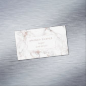 カララマーブルフェイクバラ金ゴールド マグネット名刺 (インサイチュ)