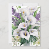 カラリリーお祝いオブ・ライフ 招待状 (裏面)