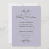 カラリリーフローラ結婚式招待状 招待状 (正面)