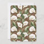 カラリリーフローラ誕生日 招待状 (裏面)