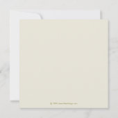 カラリリーブライダルシャワー招待状 招待状 (裏面)