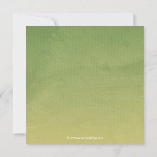 カラリリーブライダルシャワー招待状 招待状 (裏面)