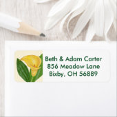 カラリリー差出人住所ラベル ラベル (インサイチュ)