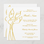 カラリリー招待状 招待状 (正面/裏面)