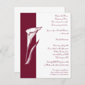 カラリリー招待状 招待状 (正面/裏面)