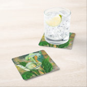 カラリリー紙コースター スクエアペーパーコースター (インサイチュ)