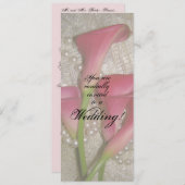 カラリリー結婚式招待状 招待状 (正面/裏面)