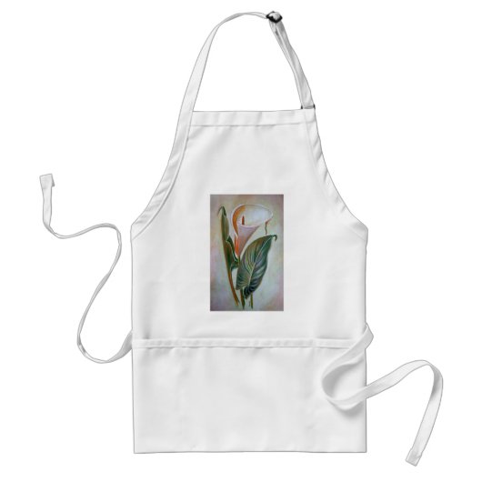 カラリリー美しい植物芸術 スタンダードエプロン (正面)