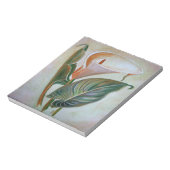 カラリリー美しい植物芸術 ノートパッド (回転)