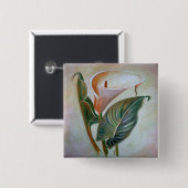 カラリリー美しい植物芸術 缶バッジ (正面&裏面)