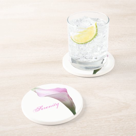 カラリリー花の写真コースター コースター (側面)