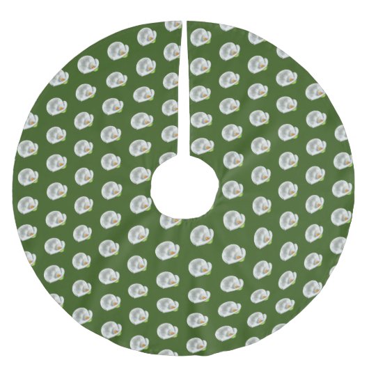 カラリリー ブラッシュドポリエステルツリースカート (正面)