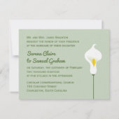 カラリリー 招待状 (正面)