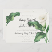 カラリリー 招待状 (正面/裏面)