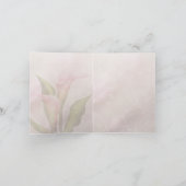 カラリーピンクサンキューカード サンキューカード (内部)