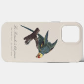 カラロゲインコ、コンウロプシス・カロリネンシス Case-Mate iPhoneケース (裏面 (横))