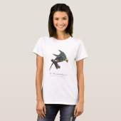 カラロゲインコ、コンウロプシス・カロリネンシス Tシャツ (正面フル)