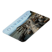 カラロチビーチ流木オリンピック国立公園 マグネット (左側)