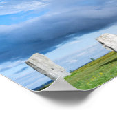 カランの石の立ち1 ポスター (角)