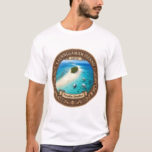 カランガマン島 Tシャツ (正面)