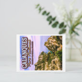 カランケス国立公園 – BOUCHES DU RHONE FRANCE ポストカード (スタンド正面)