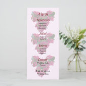 カランコエ ハート ウェディング メニュー (スタンド正面)