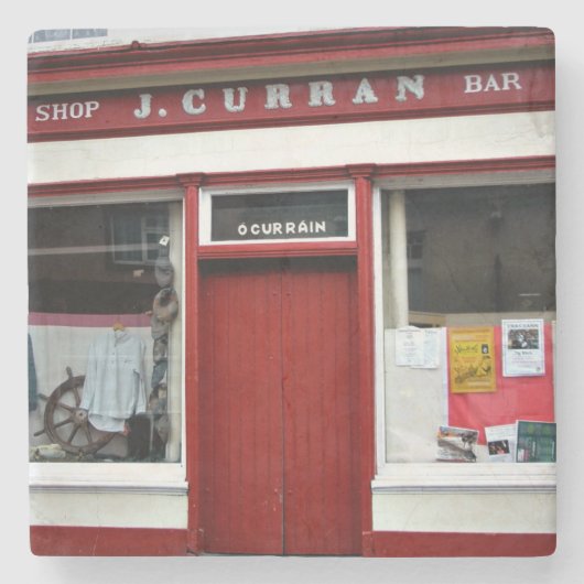 カランズ、カランズディングル、アイリッシュパブ、アイルランド語 ストーンコースター (正面)