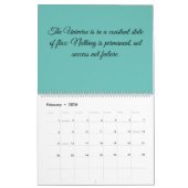 カランダー2024やる気を起こさせる引用文のバガワドGita カレンダー (2月 2026)