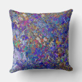 カラントアート枕 クッション (裏面)