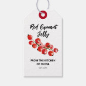 カラントゼリー状ラベルギフトラベル ギフトタグ (正面)