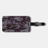カラントデジタル迷彩柄パターン ラゲッジタグ (裏面横)