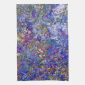 カラント葉ツリーアートテーブルダイニングトレイ キッチンタオル (縦)