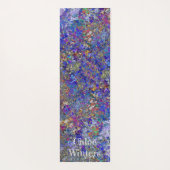 カラント葉ツリーアートメディテーションYoga Mat ヨガマット (裏面)