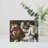 カラヴァッジオザミュージシャン ポストカード (スタンド正面)