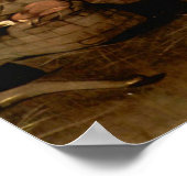 カラヴァッジョによる羊飼いの崇拝 ポスター (角)