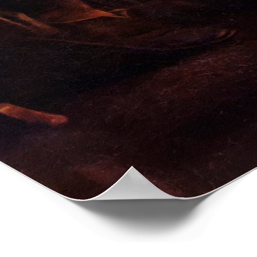 カラヴァッジョによる聖マタイの召し声（1600年） ポスター (角)