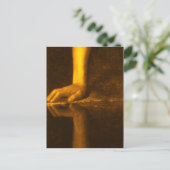 カラヴァッジョの詳細付絵画きはがき ポストカード (スタンド正面)