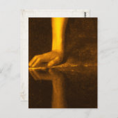 カラヴァッジョの詳細付絵画きはがき ポストカード (正面/裏面)