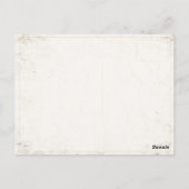 カラヴァッジョの詳細付絵画きはがき ポストカード (裏面)