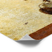 カラヴァッジョ果実入りのバスケット ポスター (角)