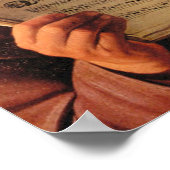 カラヴァッジョ – エジプトへの飛行中に休息 ポスター (角)