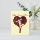 カラヴァッジョ・キューピッド・バレンタインデー シーズンポストカード (スタンド正面)