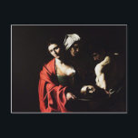 カラヴァッジョ – サロメ – バロッククラシックアートワーク ポストカード<br><div class="desc">Caravaggio - Salome – バロメクラシック – バロック世界で最も有名なアーティストの1人のアートワーク。</div>