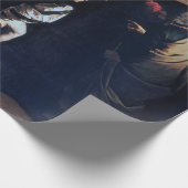 カラヴァッジョ・サン・マシューの呼び声 ラッピングペーパー (角)