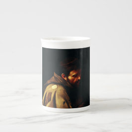 カラヴァッジョ バロックの傑作 セントフランシス ボーンチャイナマグカップ